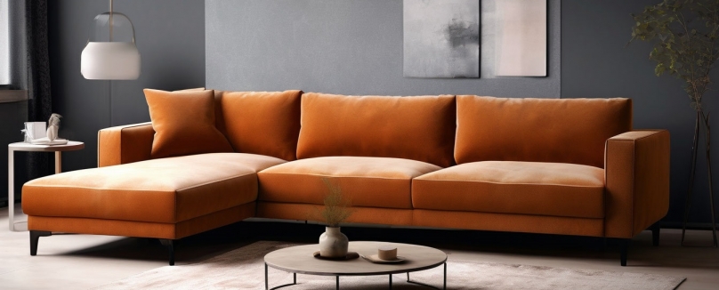 Преимущества угловых коричневых диванов для гостиной: уют и стиль